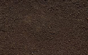 brown soil
